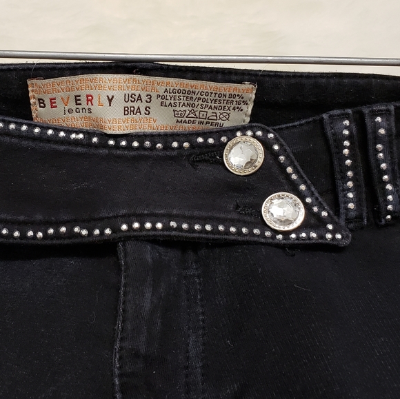 Beverly Jean's Size 3 Skinny Cotton Spandex Rodeo - Picture 1 of 6